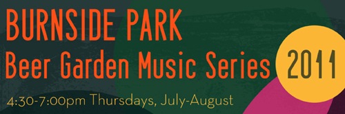 Burnside Park Beer Garden Music Series 2011