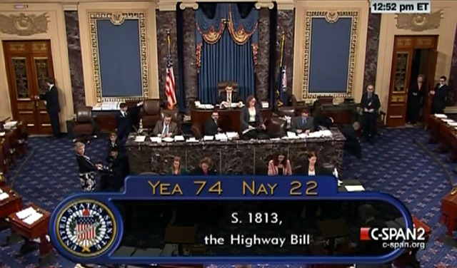 cpan senate highway bill